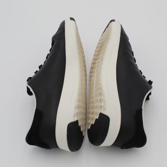 Cole Haan Grand Sneaker Mens 11 Black Leather Minimalist Casual Comfort Shoe - Picture 6 of 8